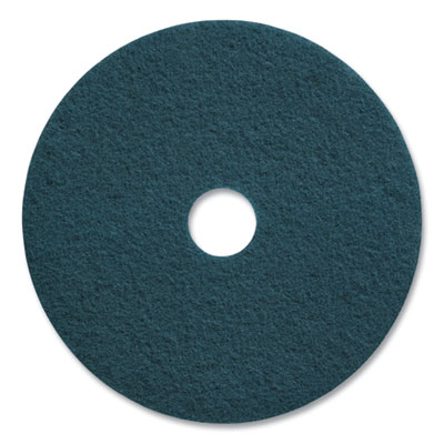 Coastwide Professional Cleaning Floor Pads, 20" Diameter, Blue, 5/Carton (663232)