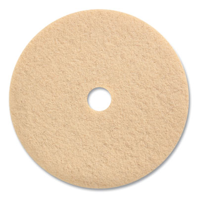 Coastwide Professional Polishing Floor Pads, 20" Diameter, White, 5/Carton (663605)
