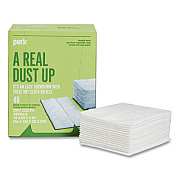 Perk Dry Cloth Refills, White, 8 x 10.4, 48/Pack (24382522)
