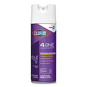 Clorox 4 in One Disinfectant and Sanitizer, Lavender, 14 oz Aerosol Spray (32512EA)