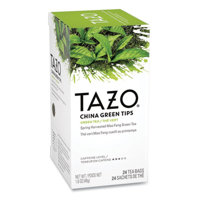 Tazo Tea Bags, China Green Tips, 24/Box (153961)