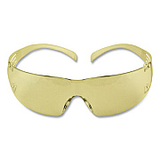 3M SECUREFIT PROTECTIVE EYEWEAR, ANTI-FOG/ANTI-SCRATCH, AMBER LENS (179728)