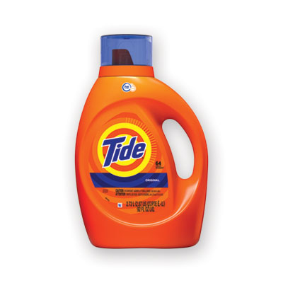 Tide HE LAUNDRY DETERGENT, ORIGINAL SCENT, LIQUID, 64 LOADS, 92 OZ BOTTLE, 4/CARTON (40217CT)