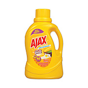Ajax Laundry Detergent Liquid, Stain Be Gone, Linen and Limon Scent, 40 Loads, 60 oz Bottle, 6/Carton (AJAXX41)