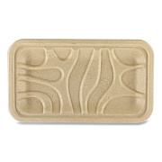 World Centric PFAS Fiber Trays, 8.3 x 4.9 x 0.7, Natural, Paper, 500/Carton (TRSC17S)