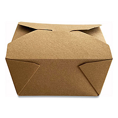 Dura TAKEOUT CONTAINERS, 4.37 X 3.5 X 2.52, KRAFT, 450/CARTON (TTGCK1)
