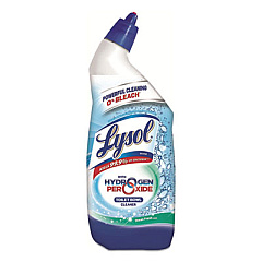 LYSOL Brand BATHROOM CLEANER WITH HYDROGEN PEROXIDE, COOL SPRING BREEZE, 24 OZ BOTTLE, 6/CARTON (89100CT)