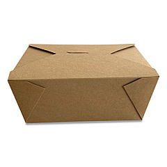 Dura TAKEOUT CONTAINERS, 7.87 X 5.51 X 3.54, KRAFT, 160/CARTON (TTGCK4)