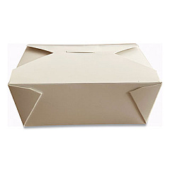 Dura Takeout Containers, 5.98 x 4.72 x 2.51, White, 300/Carton (TTGCW8)