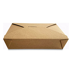 Dura Takeout Containers, 7.75 x 5.51 x 1.88, Kraft, 200/Carton (TTGCK2)