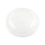 World Centric PLA Lids for Fiber Bowls, 7.5" Diameter x 1" h, Clear, Plastic, 300/Carton (BOLCS24)