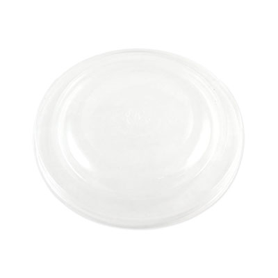 World Centric PLA Lids for Fiber Bowls, 7.5" Diameter x 1" h, Clear, Plastic, 300/Carton (BOLCS24)