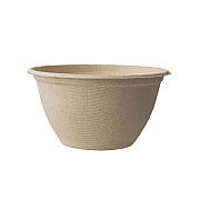 World Centric Fiber Bowls, 6 oz, 3.5" Diameter x 2"h, Natural, 1,000/Carton (BOSCU6)