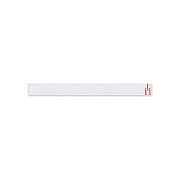 Hoffmaster Peel and Seal Tamper Evident Food Container Bands, 1.5 x 24, White, Paper, 2,500/Carton (883173)