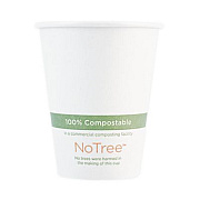 World Centric NoTree Paper Hot Cups, 8 oz, Natural, 1,000/Carton (CUSU8)