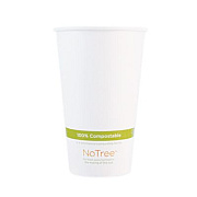 World Centric NoTree Paper Hot Cups, 20 oz, Natural, 1,000/Carton (CUSU20)