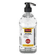 Rubbermaid Commercial TABLE TOP GEL HAND SANITIZER, 64 OZ PUMP BOTTLE, UNSCENTED, 4/CARTON (2133501CT)