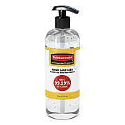 Rubbermaid Commercial TABLE TOP GEL HAND SANITIZER, 16 OZ PUMP BOTTLE, UNSCENTED (2133271)