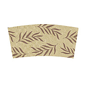 World Centric Hot Cup Sleeves, Fits 10, 12, 16, 20 oz Cups, Natural, 1,000/Carton (SLPALG)