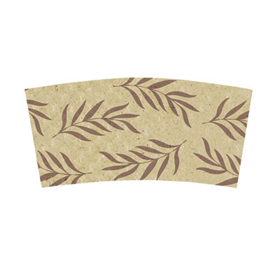 World Centric Hot Cup Sleeves, Fits 10, 12, 16, 20 oz Cups, Natural, 1,000/Carton (SLPALG)