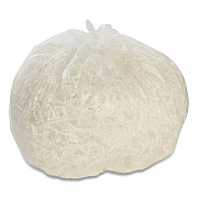 AbilityOne 8105015170803, SKILCRAFT High Density Can Liners, 4 gal, 12 mic, 17" x 18", Natural, Flat Pack, 17/Box