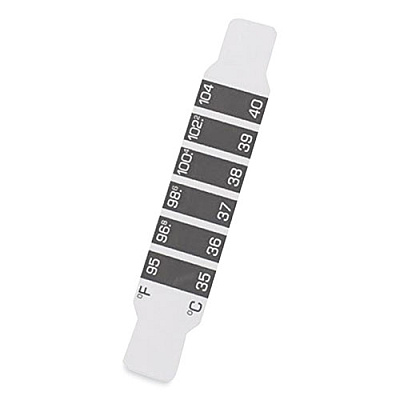 TEH TUNG DISPOSABLE FOREHEAD THERMOMETER STRIP, 400/PACK (FT68684PK)