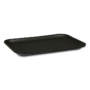 Pactiv SUPERMARKET TRAYS, #10PX, 10.88 X 5.88 X 1.06, BLACK, 400/CARTON (XTRB010P0000)