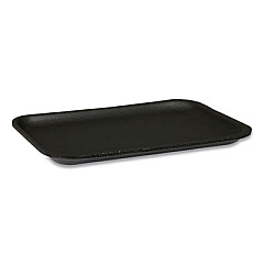 Pactiv SUPERMARKET TRAYS, #10PX, 10.88 X 5.88 X 1.06, BLACK, 400/CARTON (XTRB010P0000)