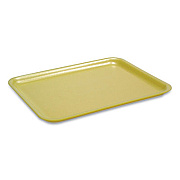 Pactiv Evergreen Supermarket Trays, #2, 8.38 x 5.88 x 1.21, Yellow, 500/Carton (51P302)