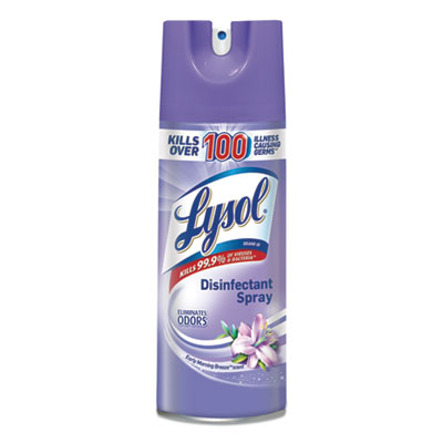 LYSOL Brand Disinfectant Spray, Early Morning Breeze, 12.5 oz Aerosol Spray, 6/Carton (94199CT)