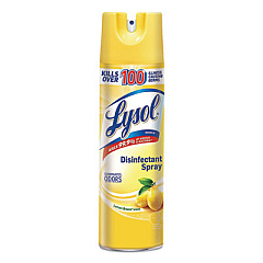 LYSOL Brand DISINFECTANT SPRAY, LEMON BREEZE, 19 OZ AEROSOL, 6/CARTON (96322CT)