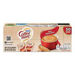 Coffee mate Original Powdered Creamer, 3g Packet, 50/Box (30032)