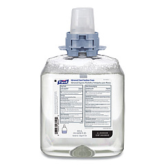 PURELL ADVANCED FOAM HAND SANITIZER, FMX-12, 550 ML REFILL, FRAGRANCE-FREE, 4/CARTON (519404CT)