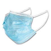 GN1 FACE MASK, BLUE, 50 BOX, 40 BOXES/CARTON (WXDKZ0007ES)