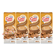 Coffee mate LIQUID COFFEE CREAMER, BUTTERSCOTCH, 0.38 OZ MINI CUPS, 50/BOX, 4 BOXES/CARTON, 200 TOTAL/CARTON (68613CT)