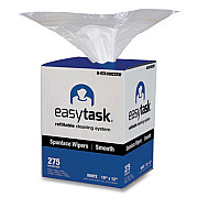 HOSPECO Easy Task A100 Wiper, Center-Pull, 10 x 12, 275 Sheets/Roll with Zipper Bag (NETA100CZGW)
