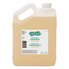 MICRELL ANTIBACTERIAL LOTION SOAP, LIGHT SCENT, LIQUID, 1 GAL BOTTLE (975504EA)