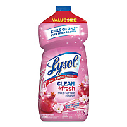 LYSOL Brand CLEAN AND FRESH MULTI-SURFACE CLEANER, CHERRY BLOSSOM AND POMEGRANATE, 48 OZ BOTTLE, 9/CARTON (90646CT)