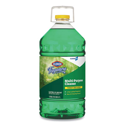 Clorox Fraganzia Multi-Purpose Cleaner, Forest Dew Scent, 175 oz Bottle (31525EA)