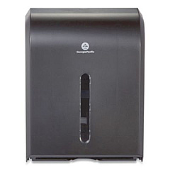 Georgia Pacific Professional Dispenser for Combi-fold C-Fold/Multifold/BigFold Towels, 12.3 x 6 x 15.5, Black (56650A)