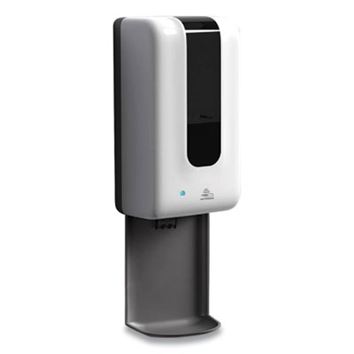 GN1 Automatic Hand Sanitizer Dispenser with Tray, 1,200 mL, 5.9 x 3.8 x 17.9, White/Gray (F1406ST)