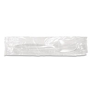 Berkley Square Individually Wrapped Mediumweight Cutlery, Spoon, Plastic, White, 1,000/Carton (1103000)