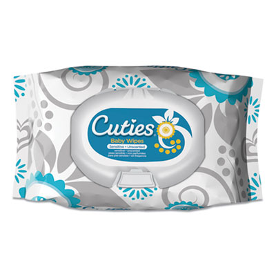 Cuties 72928 Premium Wipes