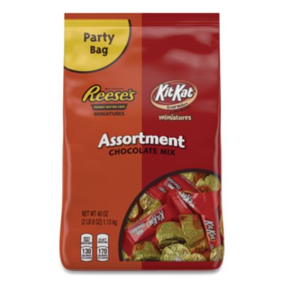 Hershey's MINIATURES VARIETY PACK, ASSORTED, 35 OZ (77227)