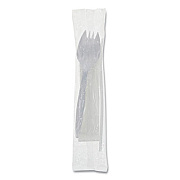 Pactiv FIELDWARE POLYPROPYLENE CUTLERY KIT, SPORK, 10 X 8 NAPKIN, SPIKE STRAW, MEDIUMWEIGHT, WHITE, 1,000/CARTON (FKQWSCHL2CH)