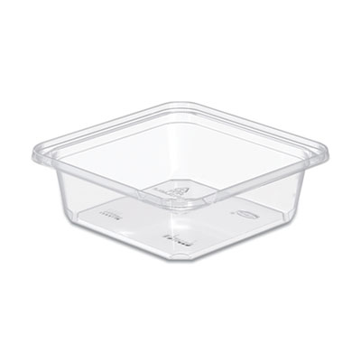 Dart TamperGuard Snack Boxes, 24 oz, 6.3 x 6.3 x 2.1, Clear, Plastic, 300/Carton (SB24TG1)