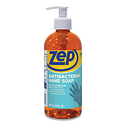 Zep Antibacterial Hand Soap, Floral Scent, 16.9 oz, 12/Carton (R46101)