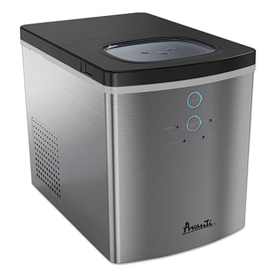 Avanti Portable/Countertop Ice Maker, 25 lb, Stainless Steel (IM1213SIS)