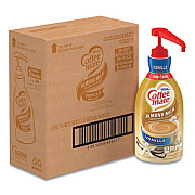 Coffee mate LIQUID COFFEE CREAMER, VANILLA ALMOND MILK, 1.5 L PUMP BOTTLE, 2/CARTON (65922CT)