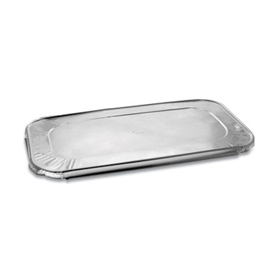 Pactiv Evergreen Aluminum Steam-Pan Lids, 1/3 Size, 12.31 x 6.19, 200/Carton (Y116225)